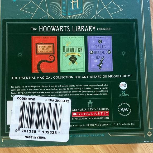 Hogwarts Library Hardcover Books - Picture 3 of 7